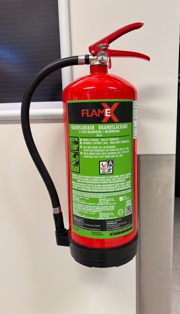 6 kg Brannslukker Vann (Fluorfritt)